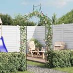 vidaXL Tuinboog speer ontwerp donkergroen, Tuin en Terras, Verzenden, Nieuw
