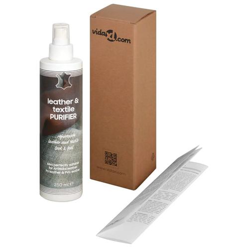 vidaXL Leer- en stofreiniger 250 ml, Huis en Inrichting, Schoonmaakartikelen, Verzenden