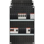 ABB groepenkast 1-fase, 4 groepen, 2 Aardlekschakelaars 2-P,, Doe-het-zelf en Verbouw, Ophalen of Verzenden, Nieuw