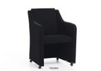 Eetkamerstoel Toledo - eetkamerstoelen - Zwart, Huis en Inrichting, Stoelen, Nieuw, Zwart, Stof