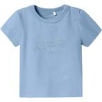 T-shirt Huline (chambray blue), Kinderen en Baby's, Babykleding | Maat 74, Nieuw, Meisje, Name It, Verzenden