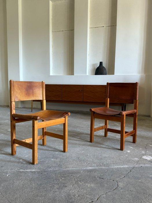 IKEA - Tomas Jelinek - Stoel (2) - Kotka - Hout, Leder, Antiek en Kunst, Antiek | Meubels | Stoelen en Banken