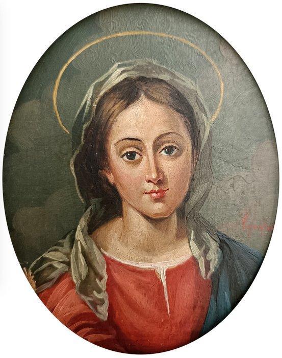 Italiaanse school (XIX) - Madonna, Antiek en Kunst, Kunst | Schilderijen | Klassiek