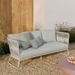 *WOONWINKEL* Kave Home Saconca 3-zits Buitenbank Met Kussens, Tuin en Terras, Verzenden, Nieuw