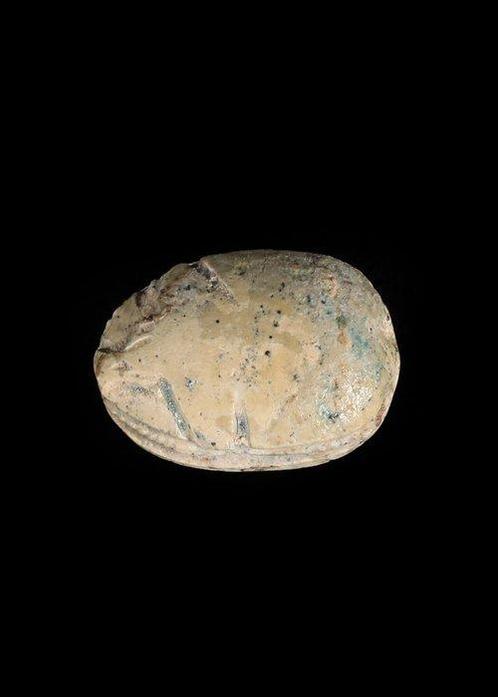 Oude Egypte, tweede tussenperiode Speksteen Scarab, Antiek en Kunst, Antiek | Overige Antiek