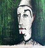 Bernard Buffet (1928-1999) - Clown sur Fond Vert