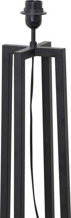 2dekans | Light & Living Miley Vloerlamp - Mat Zwart -, Ophalen of Verzenden, Zo goed als nieuw