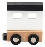 Tryco Houten Gekleurde Lettertrein - Eindwagon TR-353047, Verzenden, Nieuw