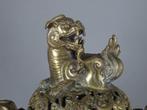 4 Character Qianlong Mark - Wierookvat - Brons -, Antiek en Kunst, Antiek | Overige Antiek