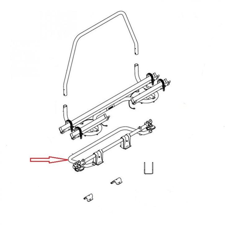 Thule Caravan Smart Base 1500602770, Auto diversen, Fietsendragers, Nieuw, Ophalen of Verzenden
