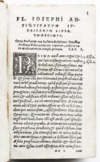 Flavio Giuseppe - Antiquitatum Iudaicarum - 1543