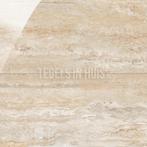 Vloertegel / wandtegel travertin beige gepolijst 60x120, Doe-het-zelf en Verbouw, Tegels, Keramiek, Nieuw, Ophalen of Verzenden