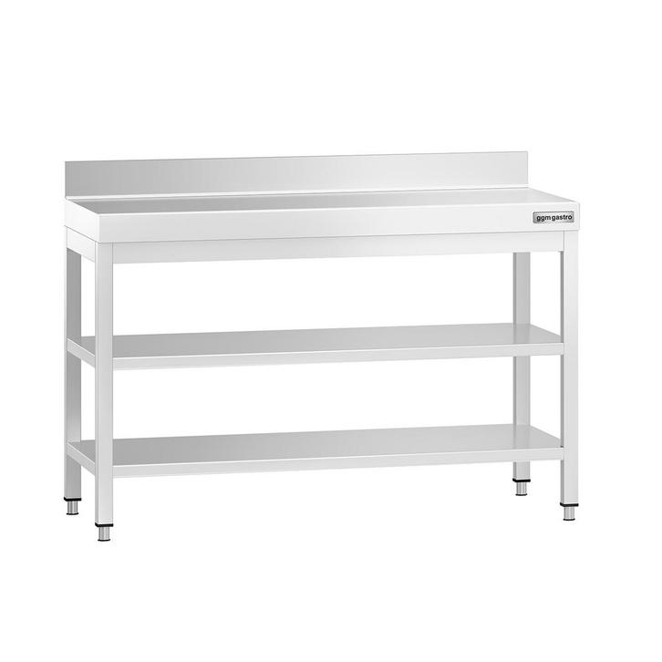 GGM Gastro | RVS werktafel PREMIUM - 1200x600mm - met |, Zakelijke goederen, Horeca | Meubilair en Inrichting, Nieuw in verpakking