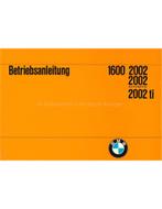 1970 BMW 1600 2002 INSTRUCTIEBOEKJE DUITS, Auto diversen, Handleidingen en Instructieboekjes
