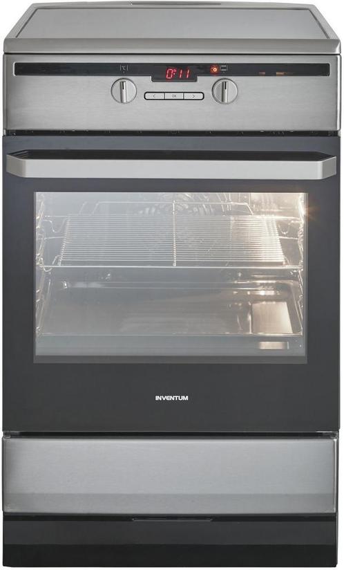 Inventum VFI6042RVS fornuis inductie, Witgoed en Apparatuur, Fornuizen, 60 cm of meer, Vrijstaand, 4 kookzones, Energieklasse A of zuiniger