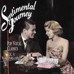 cd - Various - Sentimental Journey - Pop Vocal Classics,..., Verzenden, Zo goed als nieuw