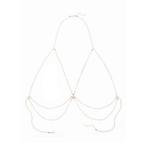 Lascana Lange ketting met strass, lichaamsketting,, Sieraden, Tassen en Uiterlijk, Kettingen, Verzenden, Nieuw