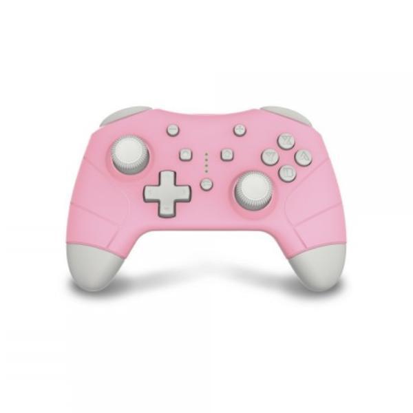 Nintendo Switch Pro Controller Wireless Roze & Wit - Under, Spelcomputers en Games, Spelcomputers | Nintendo Switch, Zo goed als nieuw