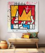 Freda People - Mondrian X Basquiat XL, Antiek en Kunst, Kunst | Schilderijen | Modern