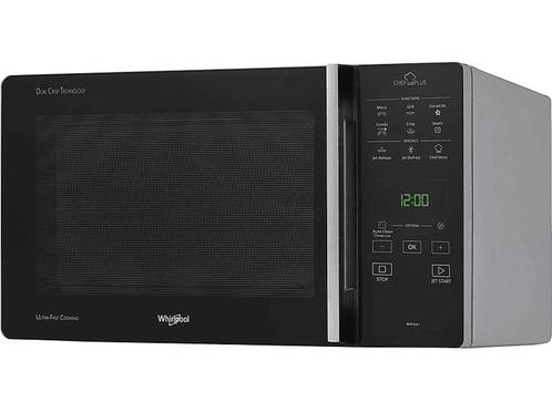 Whirlpool -  Combimagnetron - Zilver, Witgoed en Apparatuur, Magnetrons, 45 tot 60 cm, Vrijstaand, Draaiplateau, Nieuw, Combimagnetron
