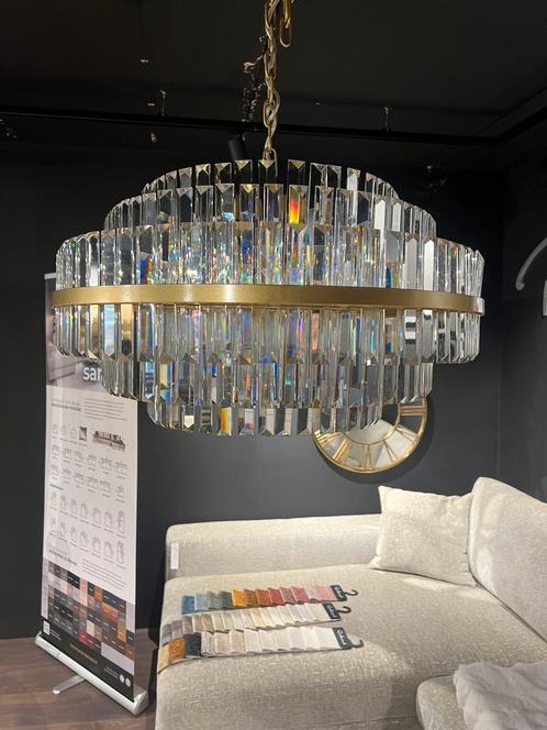 Hanglamp desire van Richmond Interiors, Huis en Inrichting, Lampen | Hanglampen, Zo goed als nieuw, Glas, Metaal, Overige materialen