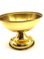Kelk - Pyx-kelk in kerkelijke stijl in goudkleurig metaal, Antiek en Kunst