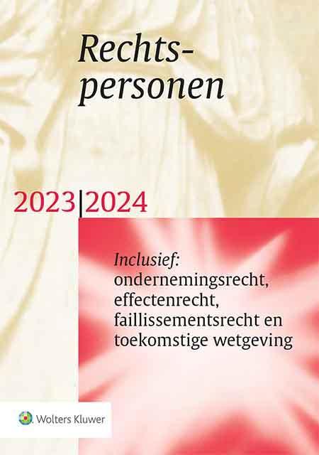 Rechtspersonen 2023/2024, Boeken, Studieboeken en Cursussen, Verzenden