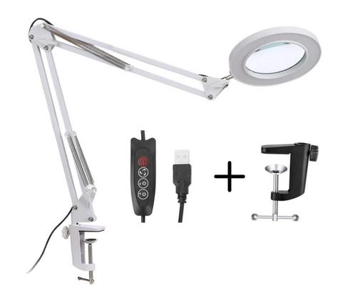 My Green Deal - Loeplamp met led verlichting - Met tafelklem, Hobby en Vrije tijd, Vergrootglazen, Loepen en Loeplampen, Loeplamp