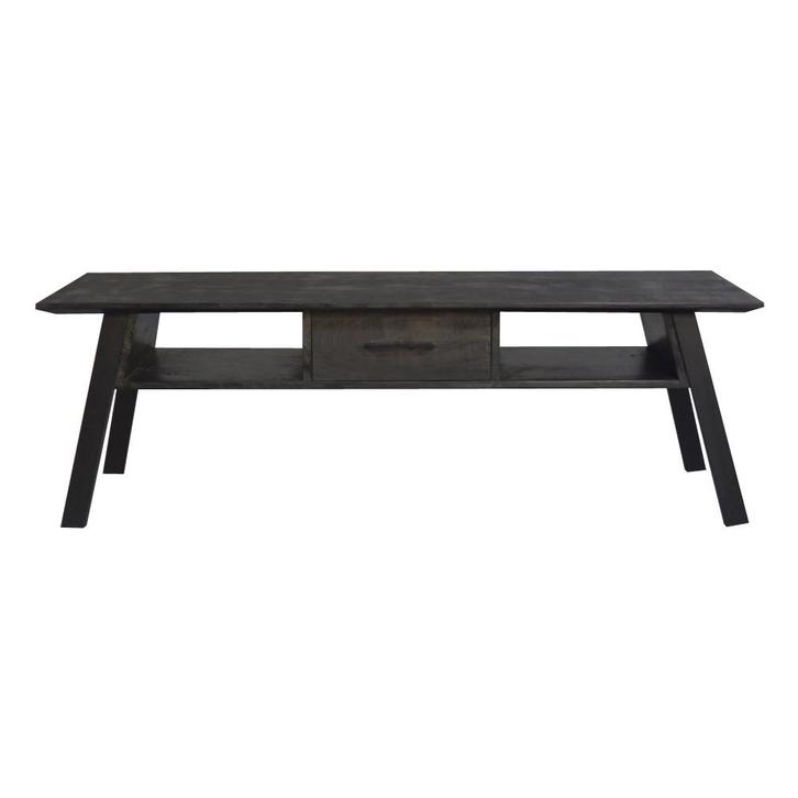 Tv-Meubel Berlin Zwart, Huis en Inrichting, Kasten | Overige, Nieuw, Ophalen of Verzenden