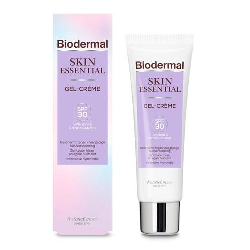 Biodermal Skin Essential SPF30 Gel-Crème, Sieraden, Tassen en Uiterlijk, Uiterlijk | Lichaamsverzorging, Nieuw, Verzenden