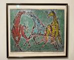 Jan Bezemer (1907-1997) - Drie Paarden, Antiek en Kunst