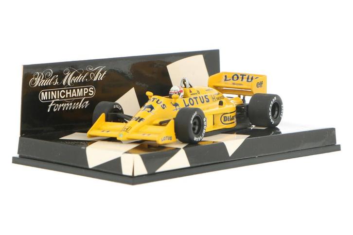Lotus 99T 430870011 Minichamps  Modelauto 1:43 1987  Saturo, Hobby en Vrije tijd, Modelauto's | 1:43, Verzenden