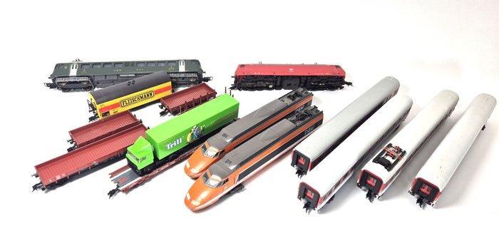 Fleischmann, Lima H0 - Modeltrein (16) - DB, SNCF, SBB, Hobby en Vrije tijd, Modeltreinen | H0