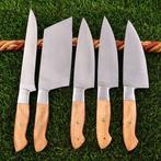 Keukenmes - Chefs knife - Hoogwaardig staal, olijfhout -