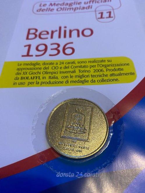 Lot de Médailles commémoratives des Jeux Olympiques de 1936,, Verzamelen, Overige Verzamelen