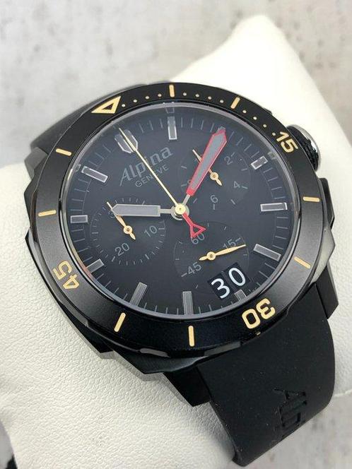 Alpina - Seastrong Diver 300 Big Date Chronograph -, Sieraden, Tassen en Uiterlijk, Horloges | Heren