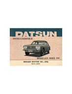 1969 DATSUN 510 INSTRUCTIEBOEKJE NEDERLANDS