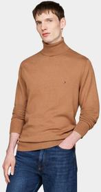 -50% Tommy Hilfiger  Tommy Hilfiger Coltrui pima org ctn cas, Verzenden, Nieuw, Bruin