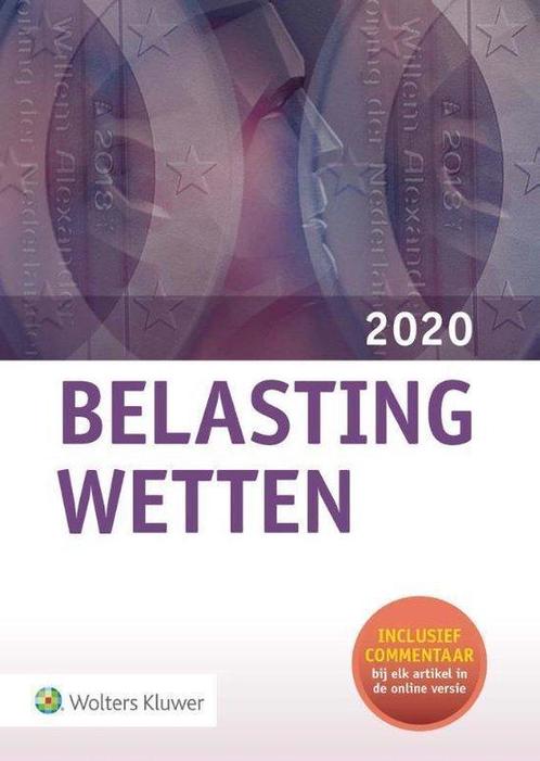 Boek Belastingwetten 2020 9789013157659, Boeken, Studieboeken en Cursussen, Zo goed als nieuw, Verzenden