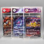 Pokémon - 3 Graded card - Tris ENTEI/SUICUNE/RAIKOU Sar ->, Nieuw