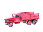 Schaal 1:50 Solido 3113 GMC Tolee T-as brandweer (bakwage..., Hobby en Vrije tijd, Modelauto's | 1:50, Ophalen of Verzenden, Gebruikt