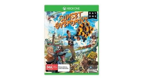 Sunset Overdrive (xbox one tweedehands game), Spelcomputers en Games, Games | Xbox One, Zo goed als nieuw, Ophalen of Verzenden