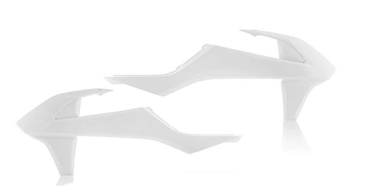 Acerbis radiator kappen Wit KTM SX 125/150/250 16-18 & SX-F, Motoren, Onderdelen | Merk-onafhankelijk, Ophalen of Verzenden