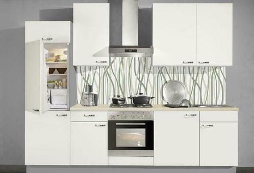 Wij doen niet moeilijk over keukens. Jij toch ook niet?, Huis en Inrichting, Keuken | Complete keukens, Kunststof, Greeploos, Met kookeiland