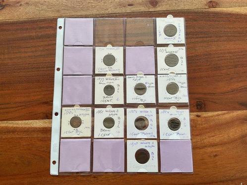Nederland. 1 Cent 1826-1980 Willem l tot Juliana, 86 stuks, Postzegels en Munten, Munten | Nederland