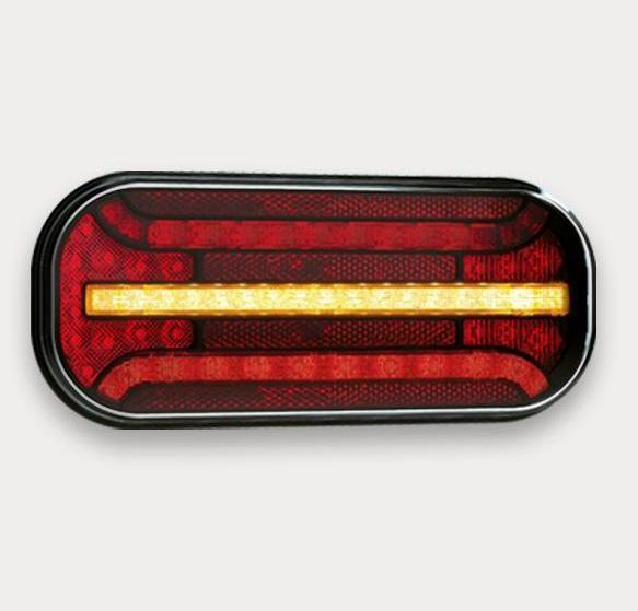 Achterlicht links Fristom FT-230 dynamisch LED Bajonet, Auto diversen, Aanhangwagen-onderdelen, Nieuw, Ophalen of Verzenden