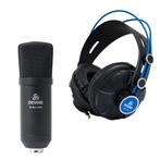 Devine M-Mic USB BK + Devine Pro 3000 hoofdtelefoon, Muziek en Instrumenten, Verzenden, Nieuw