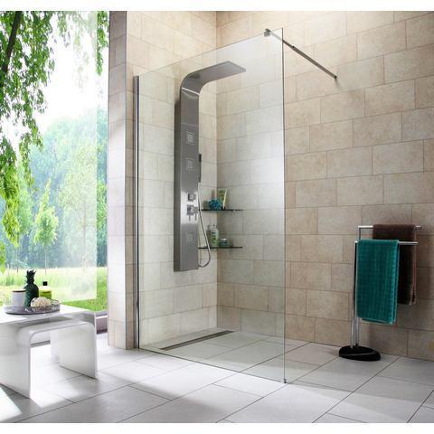 welltime Walk-in-douche Tropea light, 80 cm, Huis en Inrichting, Badkamer | Badkamermeubels, Nieuw, Verzenden