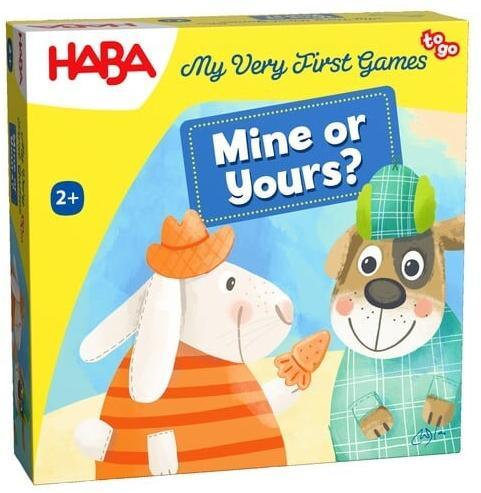 Mijn Allereerste Spellen - Van Mij of Van Jou? | Haba -, Hobby en Vrije tijd, Gezelschapsspellen | Bordspellen, Nieuw, Verzenden