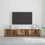 vidaXL TV-kast Oud hout 210 x 35 x 41 cm Bewerkt hout, Huis en Inrichting, Kasten | Televisiemeubels, Verzenden, Nieuw, 200 cm of meer